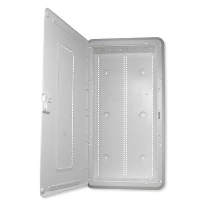 On-Q/Legrand Plastic Enclosure With Hinged Door and Trim, 30 In.